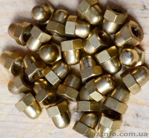 Продам гайки колпачковые нержавеющие и латунные #1476851