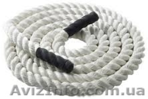  Тренировочный канат для кроссфита 4 см. #1473659