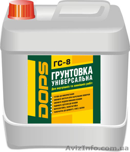 Грунтовка универсальная DOPS ГС-8 10л #1295314