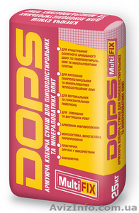 Клей для армирования и приклейки минер. ваты DOPS Multi Fix #1295206