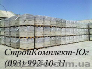 Шлакоблок стеновой 200х200х400 мм в Херсоне #1474102