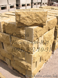 Декоративные блоки фактурные рельефно колотые #1474168