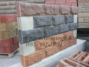 Шлакоблок колотый декоративный Херсон #1474080