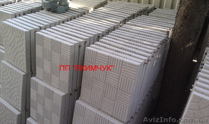 Тротуарна плитка “Шоколадка” – 86 грн. за 1 м. кв. #1477574