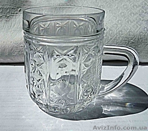 Набор стеклянных кружек,  новый #1483919