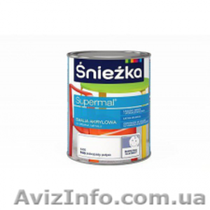 Эмаль Снежка 0, 8 л акриловая  #1476979