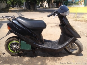Электроcкутер  на базе стандартного бензинового скутера Honda Dio 27 #1478501