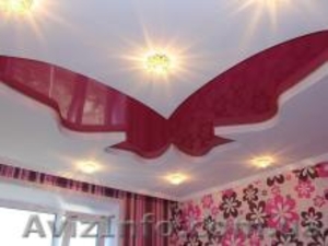 Натяжные потолки. Любой сложности,  многоуровневые. #1477324