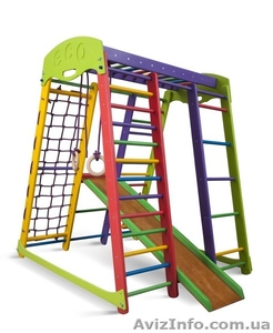 Шведские стенки из дерева  «Акварелька мини» #1137008