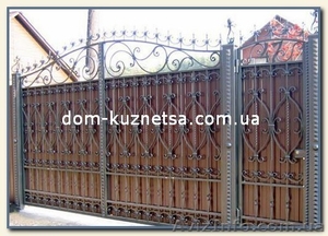 Кованые ворота,  перила,  калитки,  заборы от производителя в Киеве #1492988