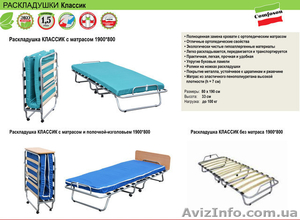 Раскладушка с матарсом #1486845
