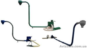 Пневматический транспортер опилок подсолнечной лузги, зерна #1490742