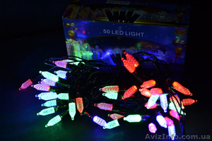 Светодиодная гирлянда «свечка» на 60 led микс #1493540