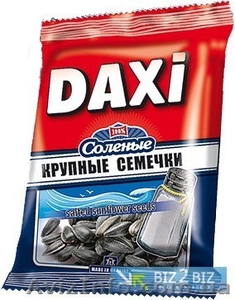 Соленые жареные семечки ТМ Дакси 180 г. #1485872