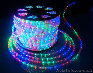 Дюралайт светодиодный led-2wrl мультик,  100 метров #1493016