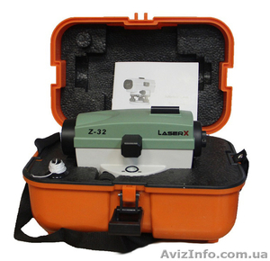 Новый оптический нивелир LaserX z-32 (c поверкой) #1490401
