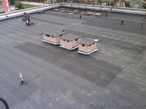 Кровля рубeроидом крыш гаражей и домов #1488395