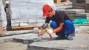  Работа в Польше укладка брусчатки и тротуарной плитки #1484551