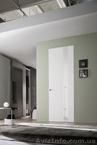 Межкомнатные двери скрытого монтажа  зеркало #1487947