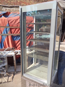 Витрина для мороженного вертикальная 4 стекла ORION #1484087