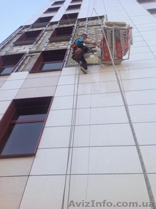 Высотные работы.Услуги промышленного альпинизма  #1491052