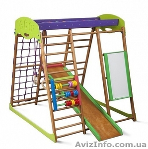 Детский   уголок Карамелька Виолет с мольбертом и счётами #1348238