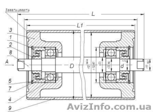 Ролики конвейерные диаметром 50 - 152 мм #1500686