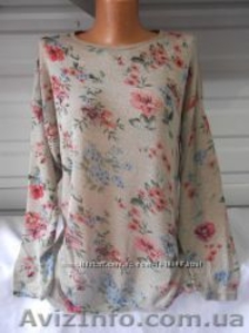 Женский свитер - Цветы #1499526