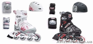 Детские ролики Rollerblade bladerunner phaser xr cube со шлемом #1494334