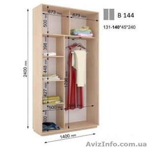 Фабричный шкаф-купе по замечательной цене  #1503554