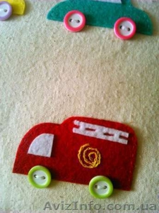 Сюрприз для малыша: подушка с машинками #1497357