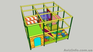 Производим под заказ игровые лабиринты, батуты. #1500521