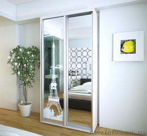 Шкаф-купе с эйфелевой башей #1502815