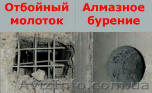 Алмазное сверление бурение отверстий в железобетоне и кладке #1502316