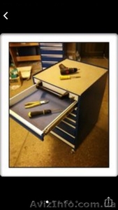 Тумба мобильная для инструмента,  тележка инструментальная,  стеллаж #1500189