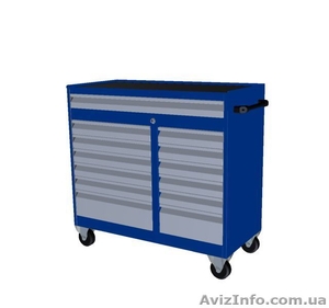 Акция! Тележка инструментальная на 13 секций  #1502877