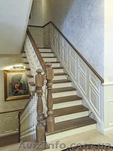   Лестницы деревянные для дома и дачи. #1496828