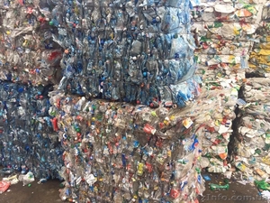 Закупаем прессованную ПЭТ-тару в тюках,  HDPE-флакон #1508919