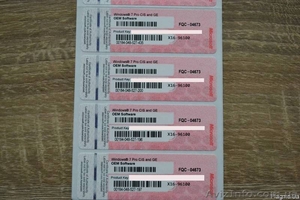 Продам новый лицензионный Windows 8.1,  7Pro,  10Pro,  7Home #1513297