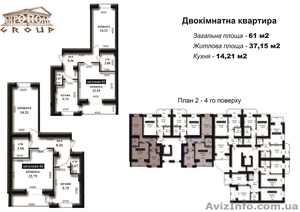 Шикарная двушка в центре Ирпеня ЖК 