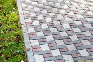 Вибропрессованная тротуарная плитка ЮНИГРАН #1508224