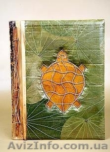 Фотоальбом из коры и листьев #1062454