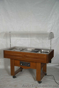 Шведский стол для гостиниц,  столовых.Tecfrigo холодильные и тепловые б у  #1511552