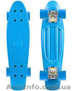 Пенни борд фиолетовый: 6 цветов,  до 80кг  #1507358