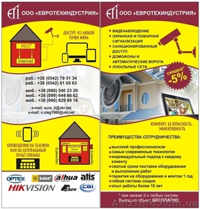 Видеонаблюдение,  охранная,  пожарная сигнализация #1507167