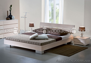 двухспальная кровать Голдэн натуральное дерево #1509971