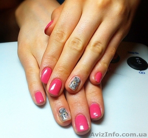 Харьков. Наращивание ногтей гелем. Маникюр. Педикюр #1509078