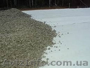 Иглопробивной геотекстиль 200 г/м.кв,  отмостки укрытие роз винограда  #1509944