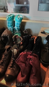 Новая весовая стоковая обувь из Европы Hesko (Хеско) по 9 евро/кг. Кожа,  замш. #1505449