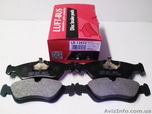 Продам задние тормозные колодки с ушами «LUFT-BUS» для Mercedes Benz Sprinter 90 #1506205